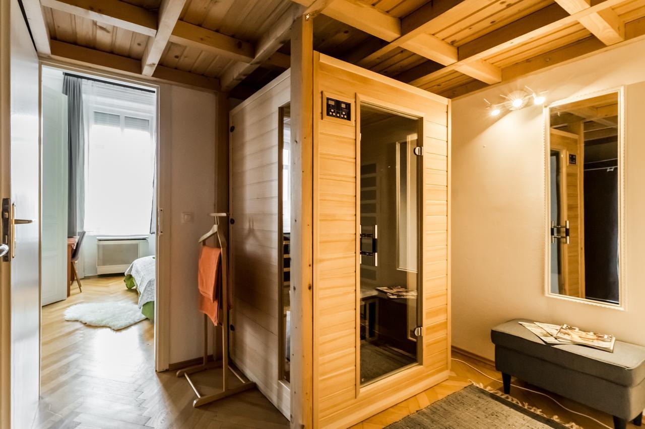 Park View Apartment With Sauna, A/C Budapest Kültér fotó